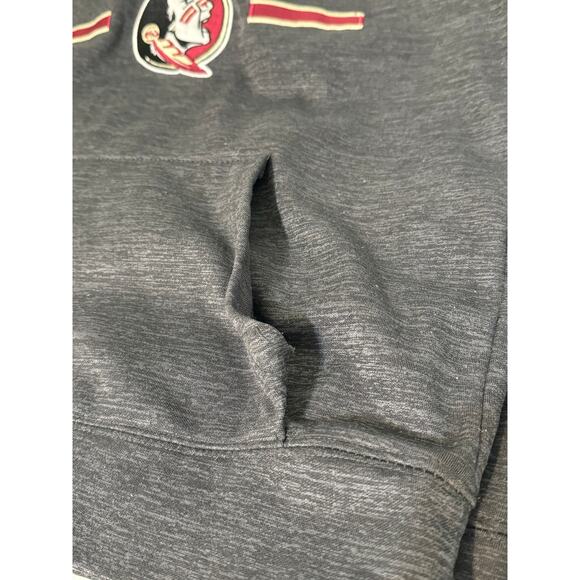 Colosseum Men's Florida State Seminoles Hoodie Gray Size M - Picture 4 of 9